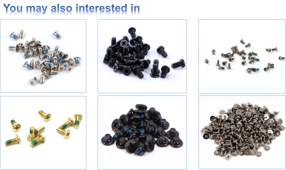 custom high precision M0.8 M1.2 M1.8 mini screws custom high precision M0.8 M1.2 M1.8 mini screws