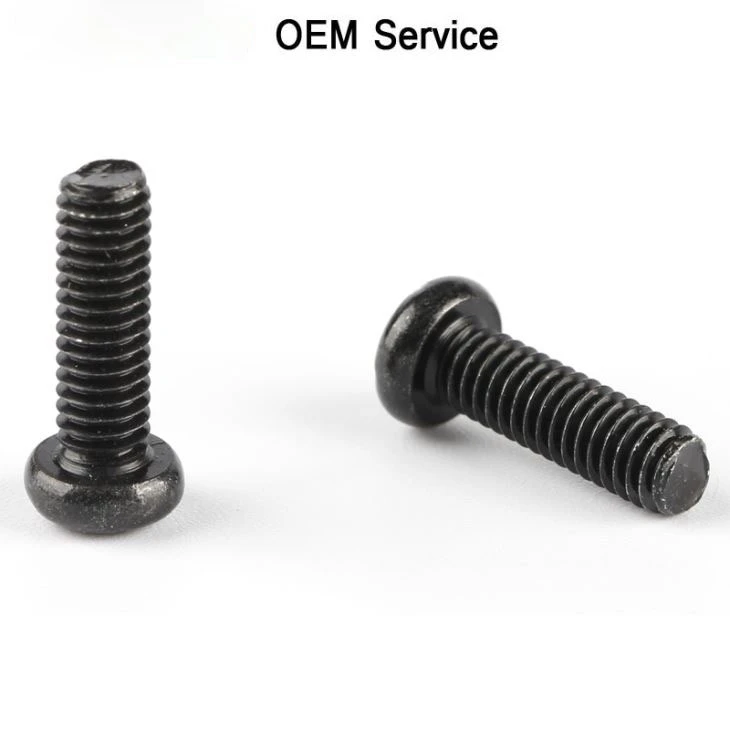 Black Phillips Pan Head Machine Screw