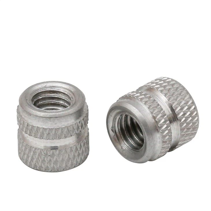 Precision Metal Knurled Nut CNC Machining service