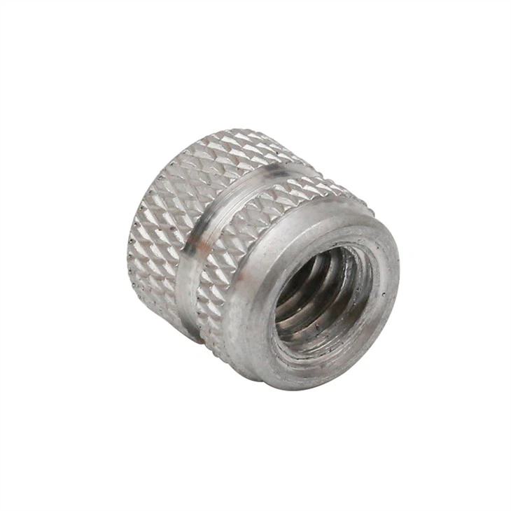 Precision Metal Knurled Nut CNC Machining service