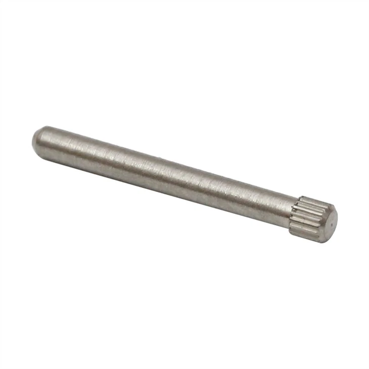 Stainless steel knurled pin stud