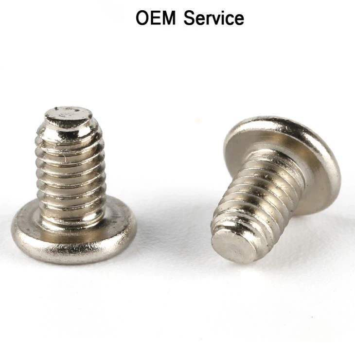 Plokščias metalinis savisriegio varžtas