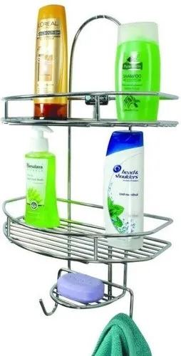 Stainless Steel Hanging Shower Storage Caddy Stainless Steel Hanging Shower Storage Caddy